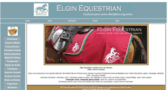 Desktop Screenshot of elginequestrian.com